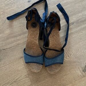 Women’s UGG denim wedges